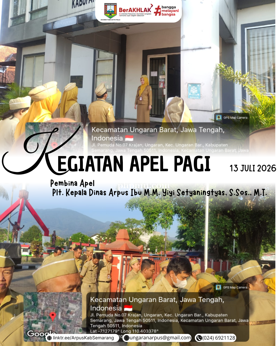 Apel Pagi 13 Juli 2026