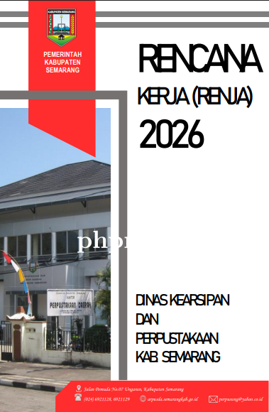 Rencana Kerja (RENJA) Tahun 2026 Dinas Kearsipan dan Perpustakaan Kabupaten Semarang